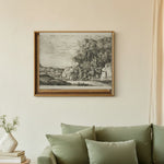Framed room mockup - sage