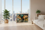 Framed room mockup - loft