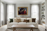Framed room mockup - gold