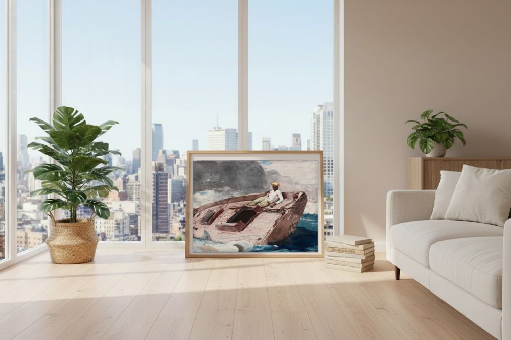 Framed room mockup - loft