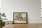 Framed room mockup - leaning