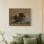 Framed room mockup - sage
