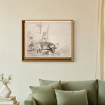 Framed room mockup - sage