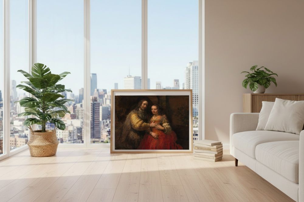 Framed room mockup - loft