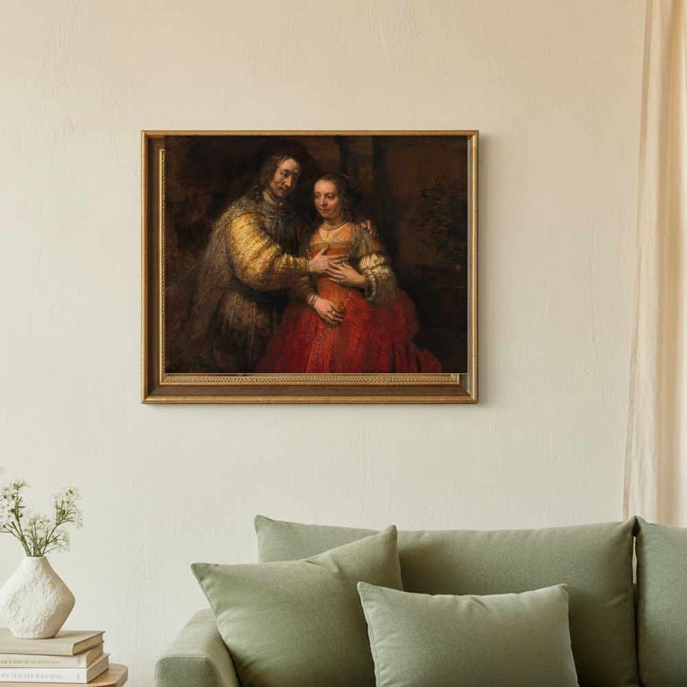 Framed room mockup - sage