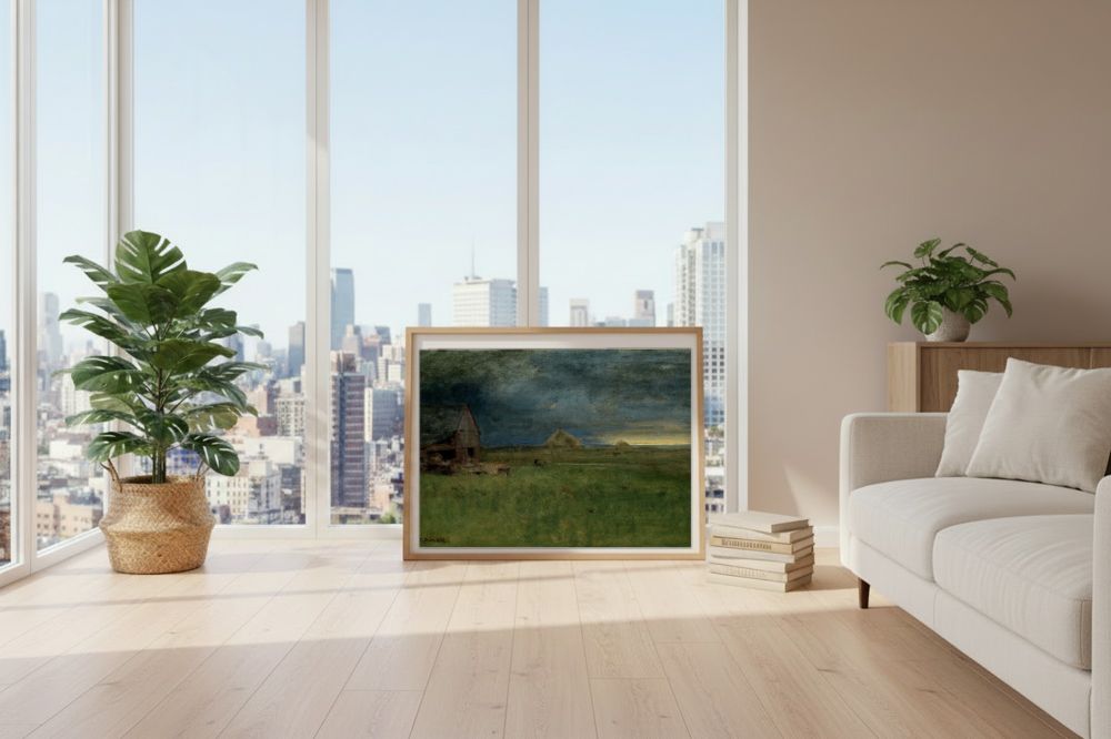 Framed room mockup - loft