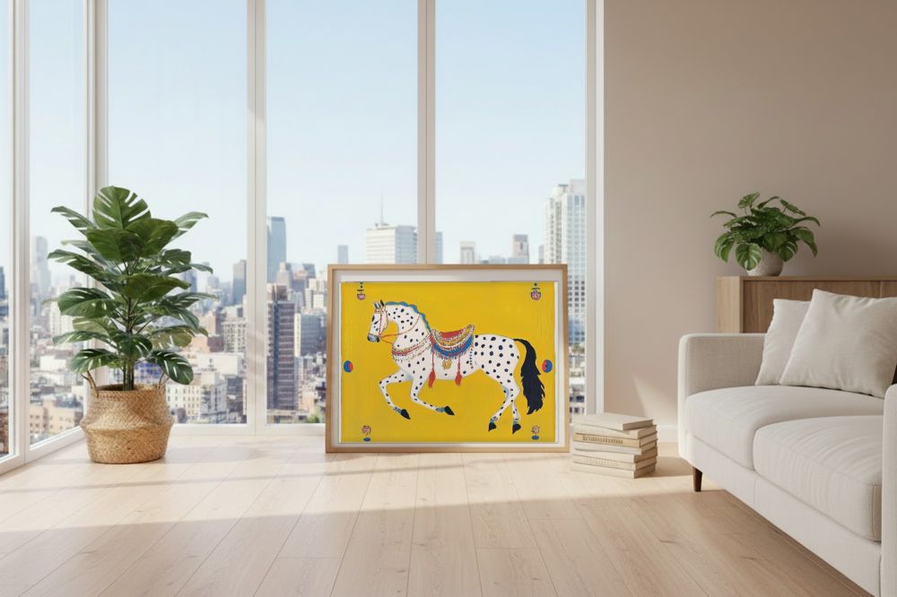 Framed room mockup - loft