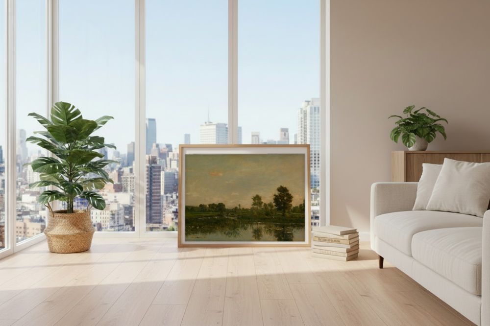 Framed room mockup - loft