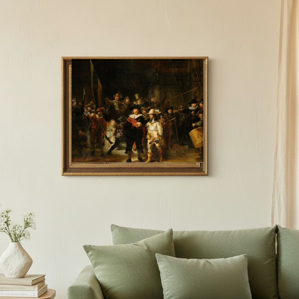 Framed room mockup - sage