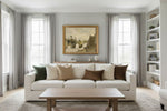 Framed room mockup - gold