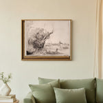 Framed room mockup - sage