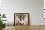 Framed room mockup - leaning