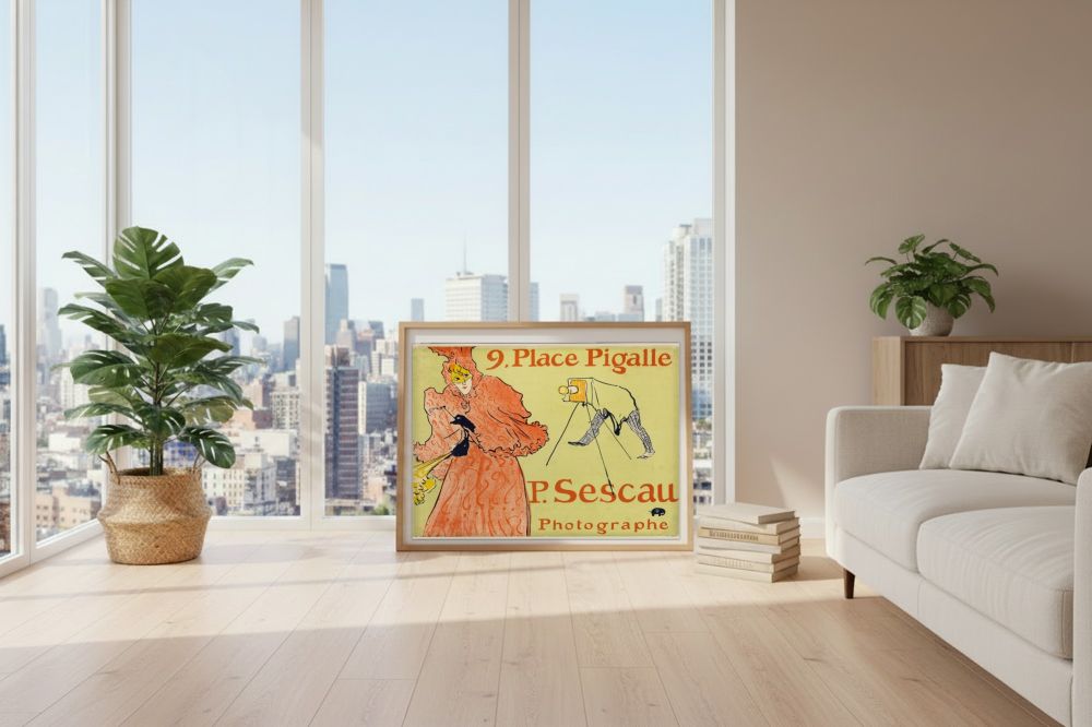Framed room mockup - loft