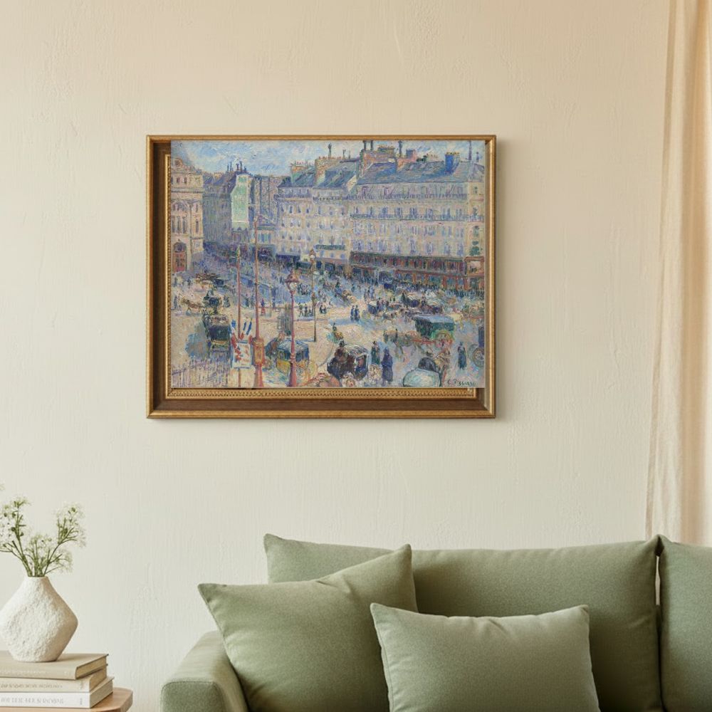 Framed room mockup - sage