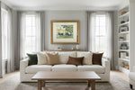 Framed room mockup - gold