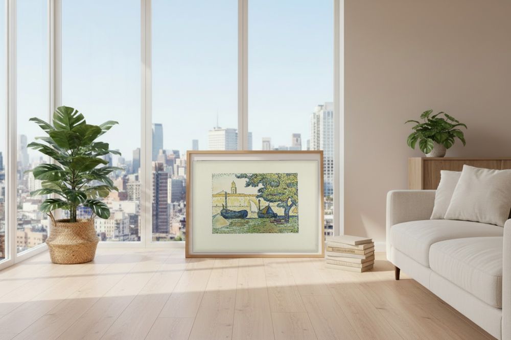Framed room mockup - loft