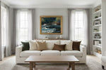 Framed room mockup - gold