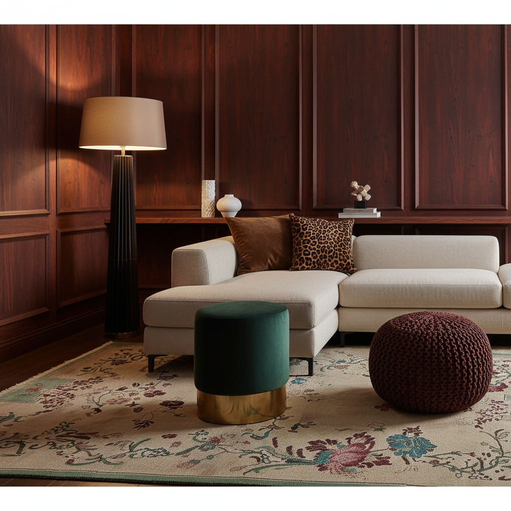 The Regal Bloom Hand Knotted Rug