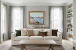 Framed room mockup - gold