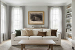 Framed room mockup - gold