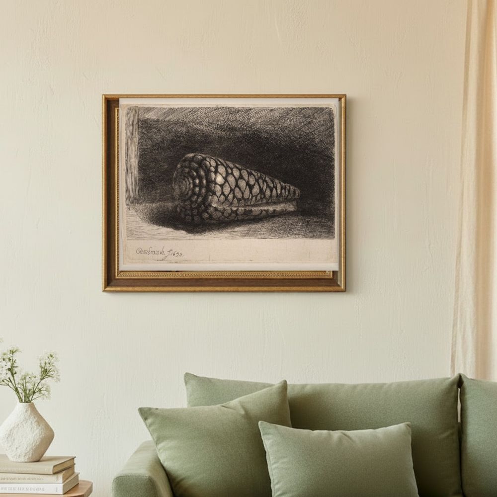 Framed room mockup - sage
