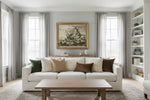 Framed room mockup - gold