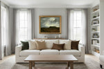 Framed room mockup - gold