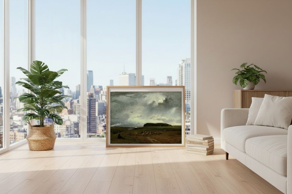 Framed room mockup - loft