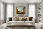 Framed room mockup - gold