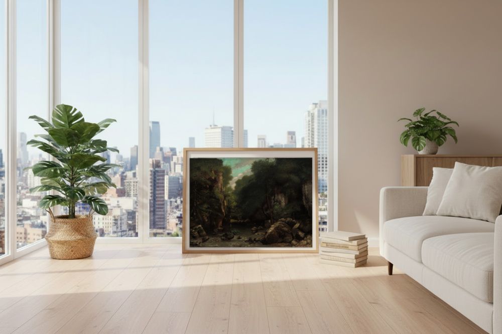 Framed room mockup - loft