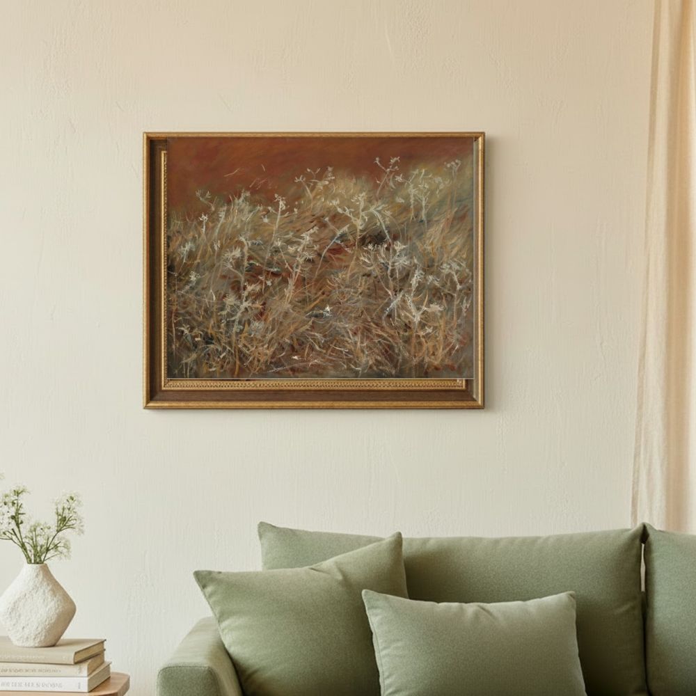 Framed room mockup - sage