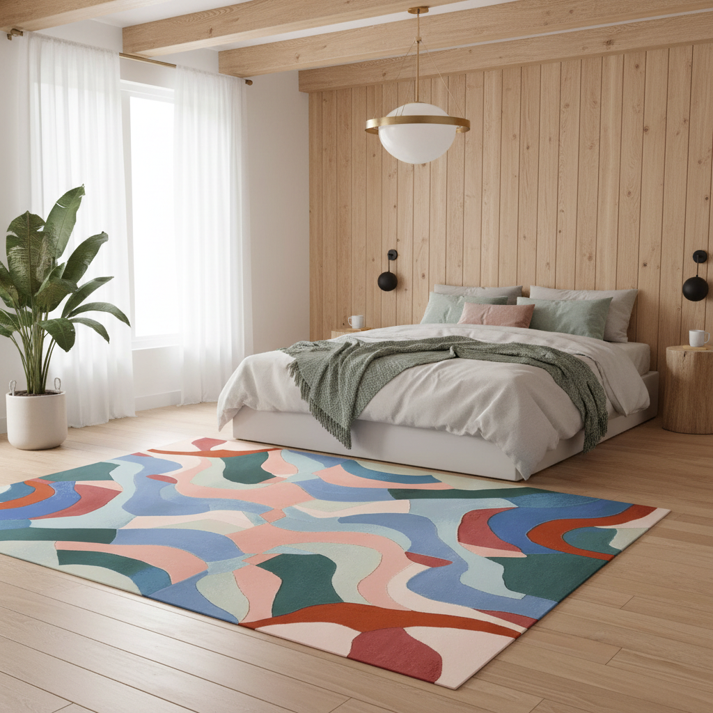 Thread Rhythm Hand Tufted Rug