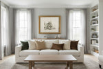 Framed room mockup - gold