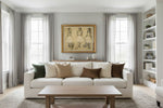 Framed room mockup - gold