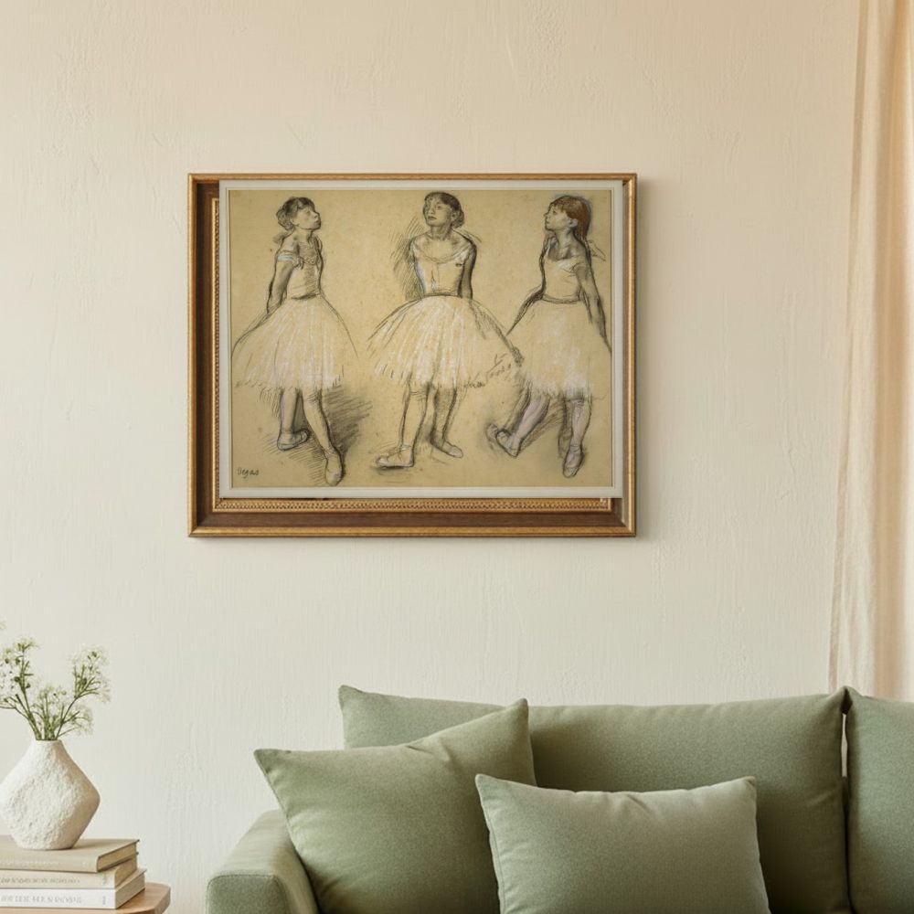 Framed room mockup - sage