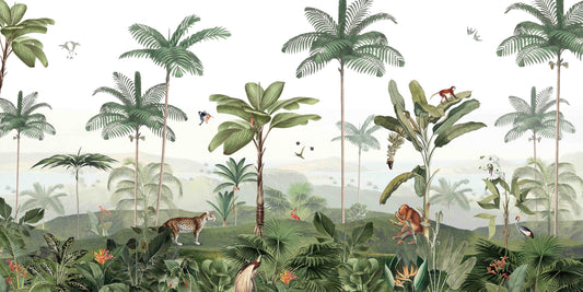 Thrilling Tropics Wallpaper Mural - MAIA HOMES