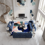 Tidal Flow Terrain Hand Tufted Rug