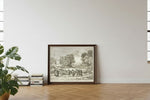 Framed room mockup - leaning