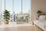 Framed room mockup - loft