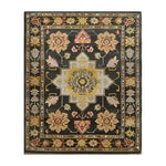 This elegant Timeless Medallion Hand Knotted Area Rug showcases a rich, intricate design reminiscent of Persian rugs. The vintage rug features a central medallion with floral motifs, perfect for adding a touch of sophistication to any living room. The detailed patterns and warm colors make it an ideal choice for those seeking area rugs that combine classic style with modern appeal.