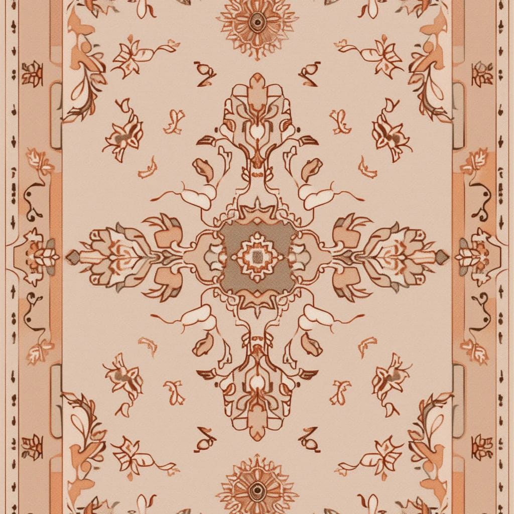 A detailed view of the Timeless Tradition Hand Tufted Area Rug showcasing intricate Persian-inspired patterns. This wool rug is perfect for adding a vintage touch to your dining room or living room. Ideal for spaces needing an 8x10 living room rug, this elegant piece combines classic design with modern comfort.