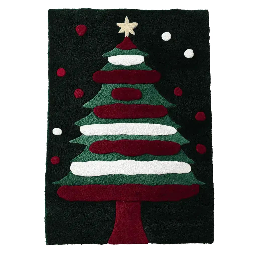 The Tinsel & Snow Hand-Tufted Rug is a beautifully crafted piece that brings a touch of festive elegance to any space. Made with precision and care, this rug features a soft, plush texture, created through the hand-tufting process for exceptional durability and comfort. The design incorporates a blend of shimmering tinsel-like accents and snow-inspired patterns, giving it a unique, wintery charm. Ideal for adding warmth and style to your living room, bedroom, or entryway, the Tinsel & Snow Rug offers both 