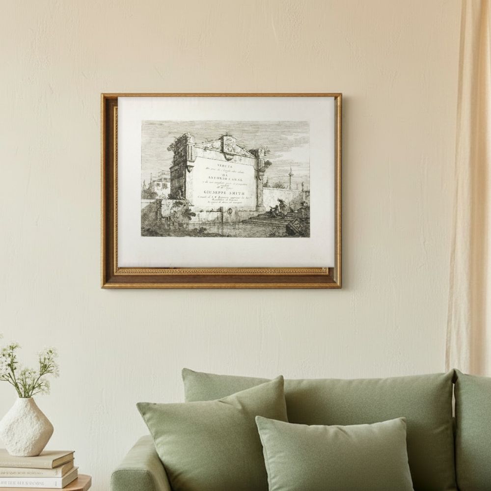 Framed room mockup - sage
