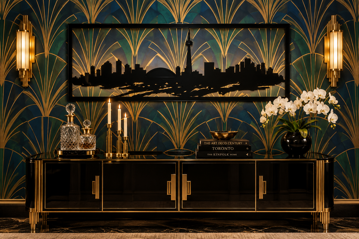 Toronto Skyline Metal Wall Art