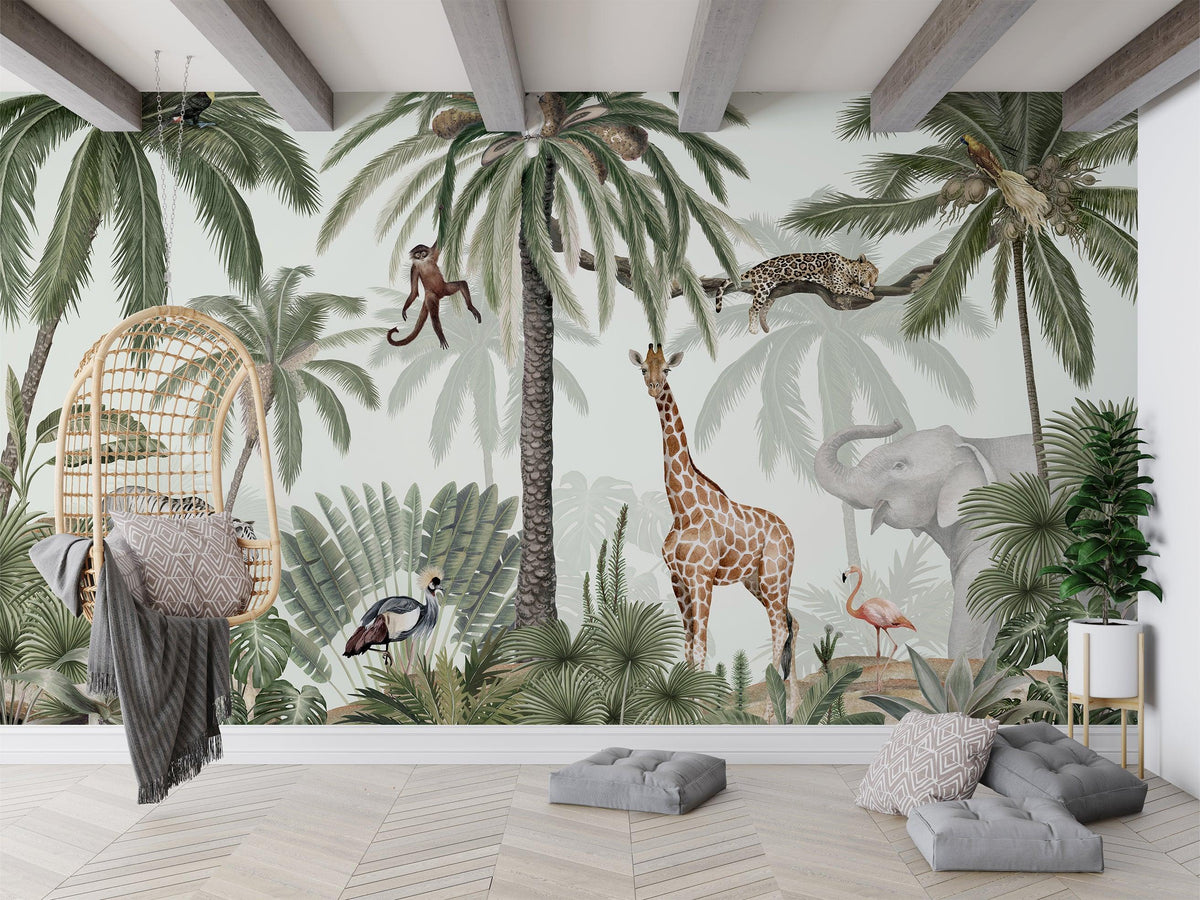 Tropical Jive Wallpaper Mural