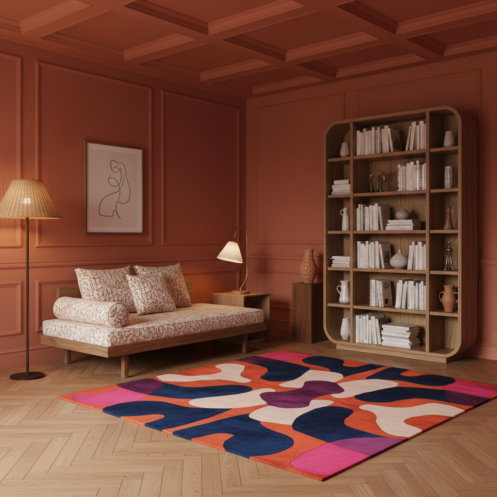 Twilight Horizon Embrace Hand Tufted Wool Rug