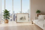 Framed room mockup - loft