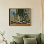 Framed room mockup - sage