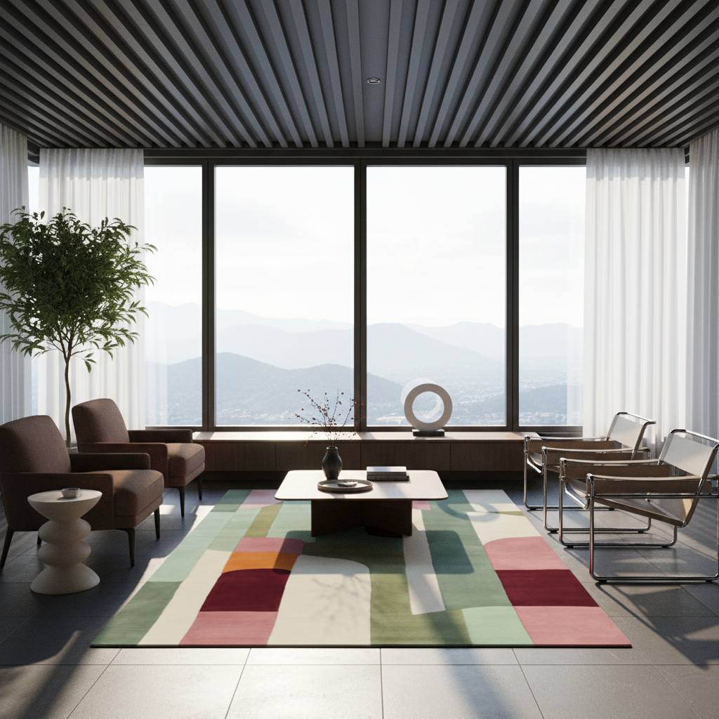 Urban Luxe Hand Tufted Rug - Green