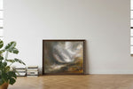 Framed room mockup - leaning